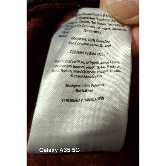 3X Columbia Mens Red Full-Zip Fleece Jacket With Adjustable Hem & Elastic Cuffs - Picture 11 of 11